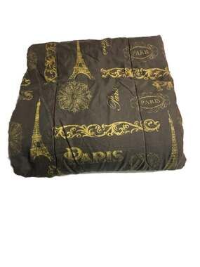Fairfield Square Collection Paris Gold Reversible Comforter